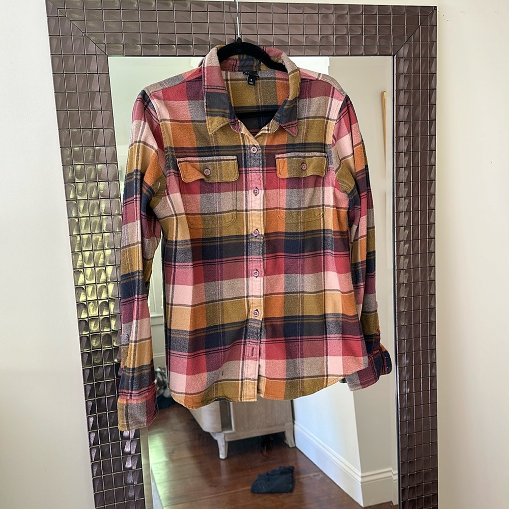 Patagonia plaid shirt